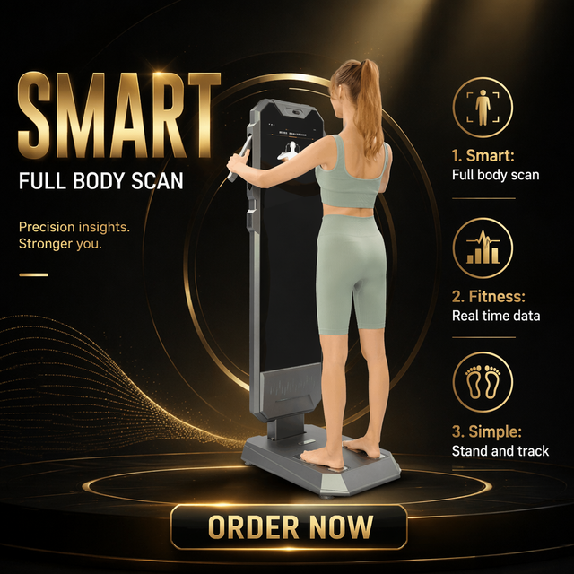 F30 smart ai medical devices full body 3d scanner 3d human body simulation muscle strength testing body composition Analyzer
