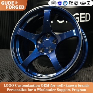 Jantes en alliage d'aluminium forgé GUDE, neuves, 18/19/20 pouces, finition chromée, 20 mm/25 mm ET, compatibles avec EMPOW Mondeo Crown XPEV - Product Image 2