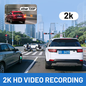 Caméra de tableau de bord miroir, caméra de rétroviseur 9,35'', caméra de tableau de bord WiFi/GPS, caméra avant et arrière pour voiture, TV pour Xiaomi BYD Ti7 Denza - Product Image 6