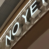 Letras de Canal Luminosas Retroiluminadas de Metal Seiko 3D Personalizadas para Autos, Restaurantes, Tiendas, Letreros Comerciales, Letreros de Pared
