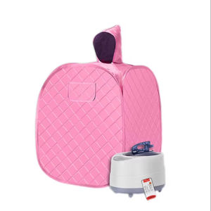 تصميم حديث قابل للطي محمول غرفة ساونا بخار مبللة خيمة ساونا مع لوحة تحكم صندوق بخار منزلي - Product Image 3