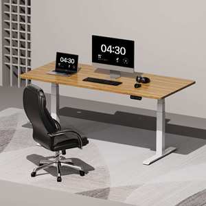 NBHY OEM Bureau d'ordinateur électrique intelligent à hauteur réglable, style design moderne avec double moteur, cadre de bureau assis et debout - Product Image 2