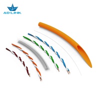 LAN cable código de color CAT5E/CAT6/CAT6A/CAT7
