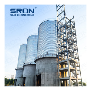 Silo di Clinker In acciaio solido brevettato da 20000 tonnellate utilizzato nell'impianto di macinazione del cemento e nell'esperienza del terminale Sron sul sistema di stoccaggio - Product Image 4