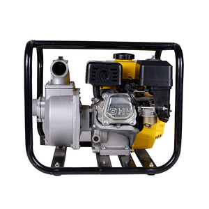 Bomba centrífuga de 2 pulgadas con motor de gasolina, portátil, para riego agrícola, para uso en estanques de peces y jardines. - Product Image 1