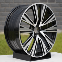 Jantes BZ personnalisées en stock, forgées et polies, 5x112, 22 pouces, style mesh, pour Mercedes GLE GLS Audi Q7 Q8 SUV de luxe