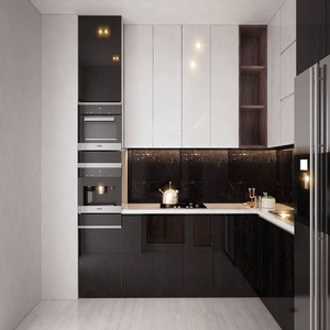Meubles de cuisine modernes sur mesure pour toute la maison avec construction en contreplaqué, résistants à l'eau et respectueux de l'environnement par Ziheng - Product Image 1
