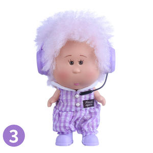 Nueva Muñeca Española Mia de 18 cm, Muñeca de Vinilo, Lindas Figuras, Cabello Rizado Ruso, Muñeca Rubia con Piel Negra, Regalos DIY para Niñas - Product Image 4