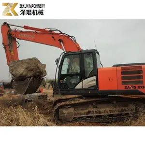 Digging Projects Used Hitachi Zaxis 200 Excavator Hitachi ZX200-5G