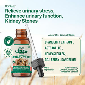 Suppléments nutritionnels OEMODM pour animaux de compagnie avec extrait de canneberge pour améliorer la fonction de la vessie <span class=keywords><strong>et</strong></span> de l'urine en gouttes liquides - Product Image 3