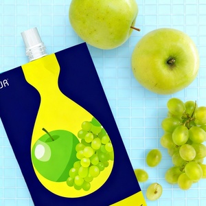 Palitos de Gelatina Konjac Bajos en Calorías de Marca Privada, Mejoran la Elasticidad de la Piel, Colágeno, Palitos de Gelatina de Manzana y Uva Verde - Product Image 5