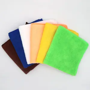 Quick-dry Black 250 Gsm 40x60 Cm Terry Edgeless Microfiber Towel For Car Care Wash Auto Detailing Buffing Cleaning Drying