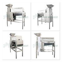 Professionele design multifunctionele passievrucht schil- en pulpmachine, passievrucht kernverwijderaar en sapmachine