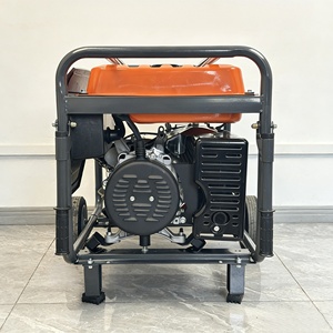 Générateur <span class=keywords><strong>d</strong></span>'électricité à essence triphasé 5,5 kW 7000 Watts pour la maison / Générateur électrique à essence triphasé 4 pôles 220V AVR 380V 10kVA - Product Image 4