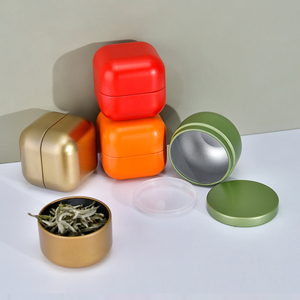 Envases <span class=keywords><strong>de</strong></span> Alimentos al por Mayor, Latas <span class=keywords><strong>de</strong></span> Té Redondas y Cuadradas Vacías Personalizadas, Frascos Pequeños para Velas, Latas <span class=keywords><strong>de</strong></span> Hierro para Café - Product Image 5