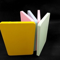 Vente chaude Traitement Facile Ignifuge 1-30mm Coloré 1220*2440mm 2mm 10mm Panneau De Mousse De Pvc Coloré