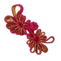 Boutons en tissu chinois de haute qualité, perles colorées, fermeture grenouille, vente chaude en usine