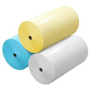 Papel de liberación Jumbo rollo PE papel recubierto papel de silicona con troquelado personalizado