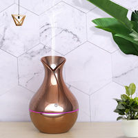 Diffuseur d'huiles essentielles à impulsion à 7 couleurs avec humidistat LED pour hôtel, voiture et usage domestique