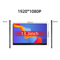 13.3 pouces 1080p 4K téléphone PC ordinateur portable de jeu écran tactile étendu anti-lumière bleue IPS écran externe moniteur portable