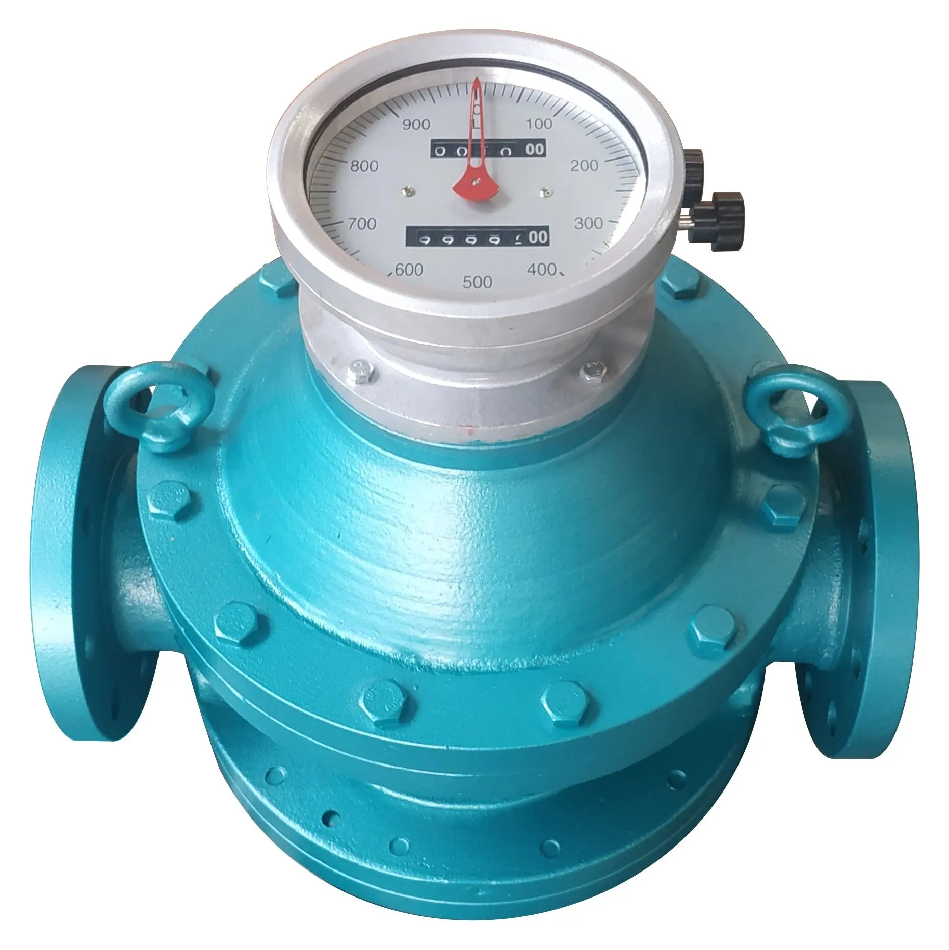 Oval gear flow meter with 4-20mA/automatic fuel oil flowmeter