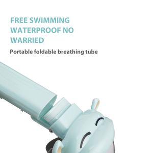 Máscara de esnórquel para niños recién mejorada Máscara de esnórquel de cara completa de moda, amplio campo de visión. Dive Musk - Product Image 4