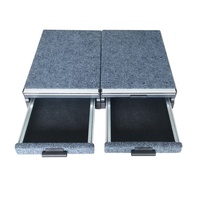 Ensemble de tiroirs inférieurs pour pick-up VRD4X4, glissière de réfrigérateur, système de tiroir haut-bas 4WD, tiroir de plateau de camion 4X4, plateforme de congélateur robuste pour pick-up
