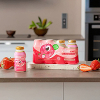 Groothandel Gezonde Yoghurtdrank Originele Smaak Gemengd Melkpoeder Vier (Appeldruif Tomaat Passievrucht) 40 Flessen