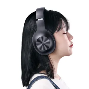 USAMS 2021 Baru FCC CE Earphone Headphone Headset dengan Mic 100hrs Mendengarkan Kebisingan Membatalkan Headphone Nirkabel