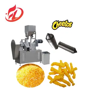 自动Kurkure Nik Naks Cheetos玉米零食食品加工线