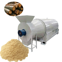 Séchoir à tambour rotatif pour la brasserie Séchage de levure Machine de séchage de riz Farine Aliments pour bébés Amidon de maïs Grattoir à tambour