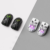 Souris de jeu photoélectrique Keywin New V3 légère, perforée, ergonomique, à 6 boutons, avec suivi optique, pour le jeu en trois modes, e-sport, RGB