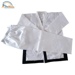 Best Quality Custom Design New Martial Arts Karate Uniform <b>Black</b> Cotton Karate Uniforms <b>Fabric</b> - Product Image 2