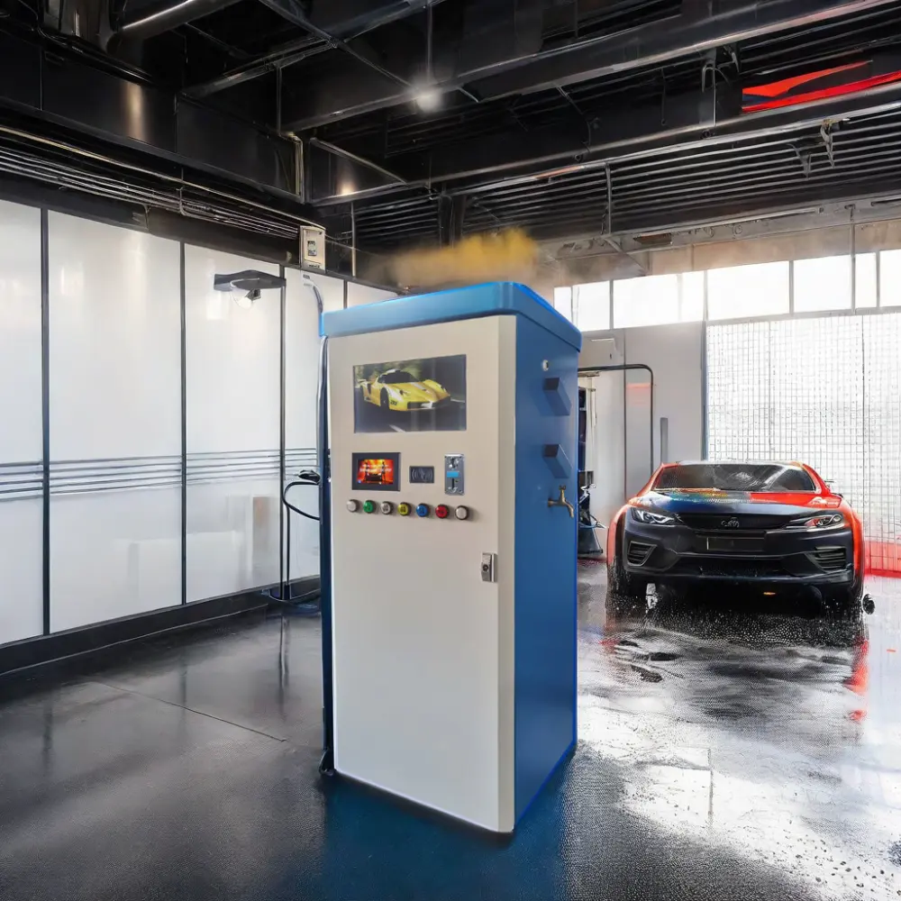 Goede Prijs 2.5kw Self Service Carwash Equipment 120bar Elektrische Carwash Machine Druk