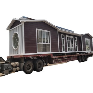 Casa Rodante de Madera, Villa Moderna de Dos Recámaras y un Salón, Casa Móvil en Venta - Product Image 1