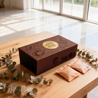 Boîtes en carton écologiques de luxe avec laminage mat et papier d'art pour l'emballage personnalisé de produits de thé et de café