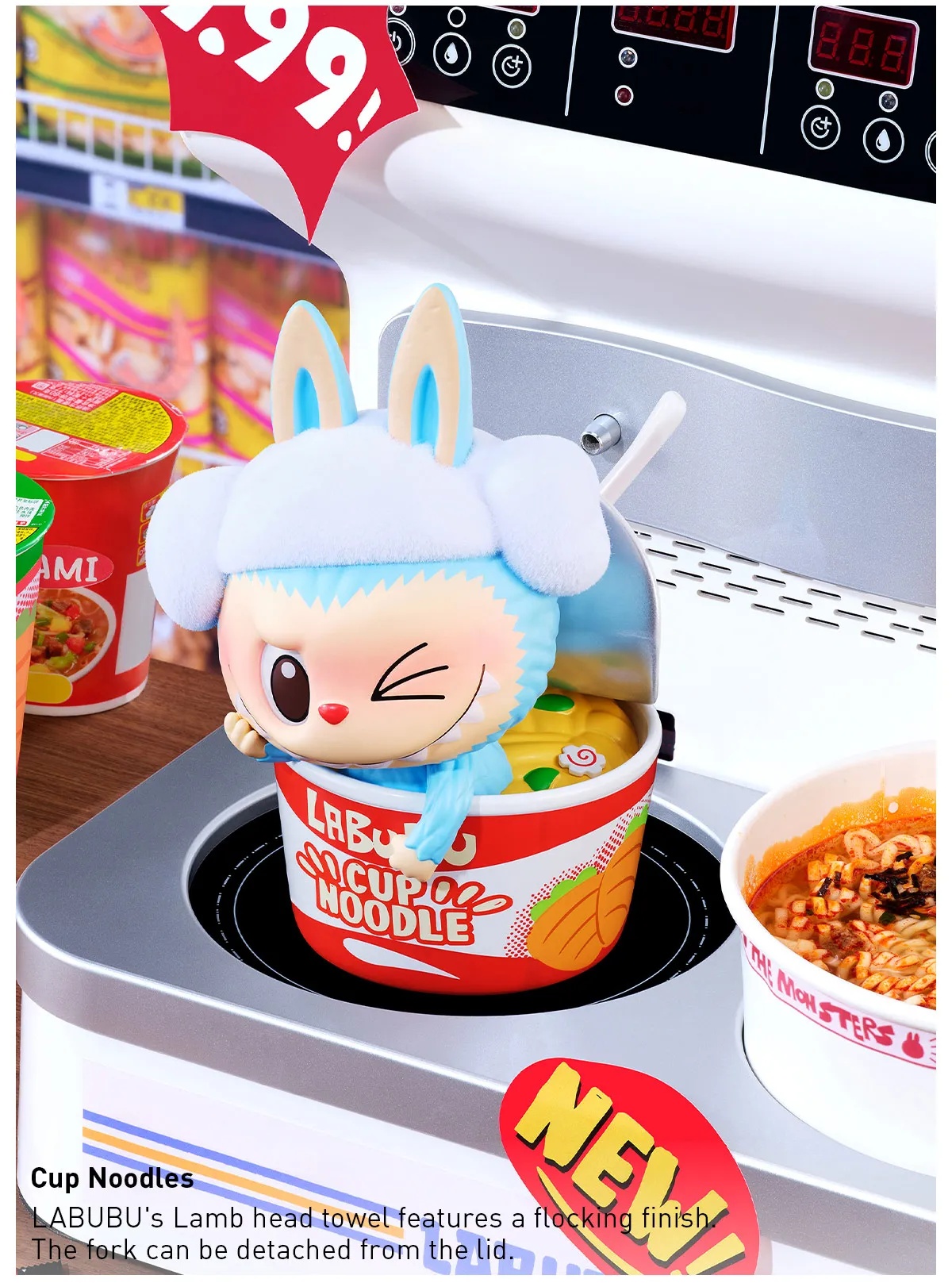 labubu wacky mart フィギュア　POPMART POP MART 正規品 THE MONSTERS Wacky Mart シリーズ アソート