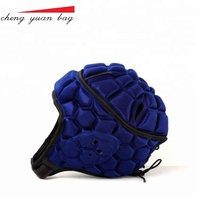 Casco de Fútbol Americano, Casco Flexible de Espuma EVA, Gorra de Rugby, Paquete Deportivo, Cascos de Rugby para Niños