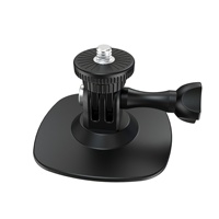 Accessoires pour caméra d'action, support de fixation pour casque avec base adhésive flexible et logo imprimable pour Osmo 360 Shadowstone X5