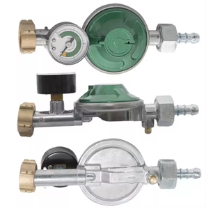 Régulateur de gaz manuel basse pression standard 1/4'' LH de 8 mm/10 mm/11 mm, structure à diaphragme, le plus vendu, de haute qualité - Product Image 2