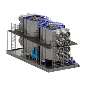 Uitstekende Duurzame Hoge Kwaliteit Spiraalinvriesmachine Voor Onmiddellijke Bevriezing Van Visfilet In Aquatische Procesfabriek