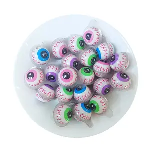 Bom Gosto Doces Halloween 3D Doces Halal Eye Shaped Gummy Candy