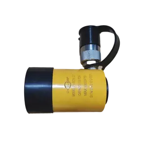 Silinder hidrolik berongga jacking utama peran tunggal untuk DY-RCH-121 dongkrak pipa