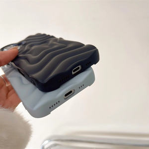 <span class=keywords><strong>Coque</strong></span> de téléphone en TPU souple à motif d'étoiles mignonnes 3D <span class=keywords><strong>pour</strong></span> <span class=keywords><strong>iPhone</strong></span> <span class=keywords><strong>13</strong></span> 14 15 16 <span class=keywords><strong>Pro</strong></span> <span class=keywords><strong>Max</strong></span> <span class=keywords><strong>Coque</strong></span> antichoc élégante de couleur unie mate - Product Image 3