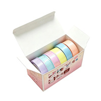 Kit de Manualidades con Bolas de Burbuja Transparentes, 6 Colores, Cinta Adhesiva Transparente, Juguete Antiestrés Creativo