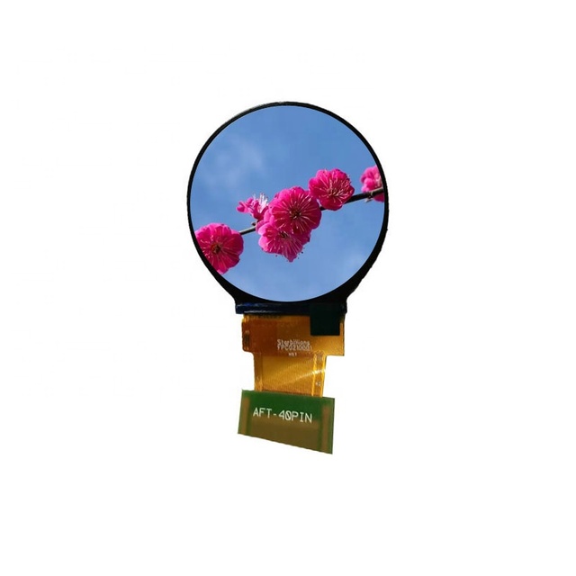2.8'' TFT IPS LCD Panel 480x480 Round LCD Display for Small Smart Watch