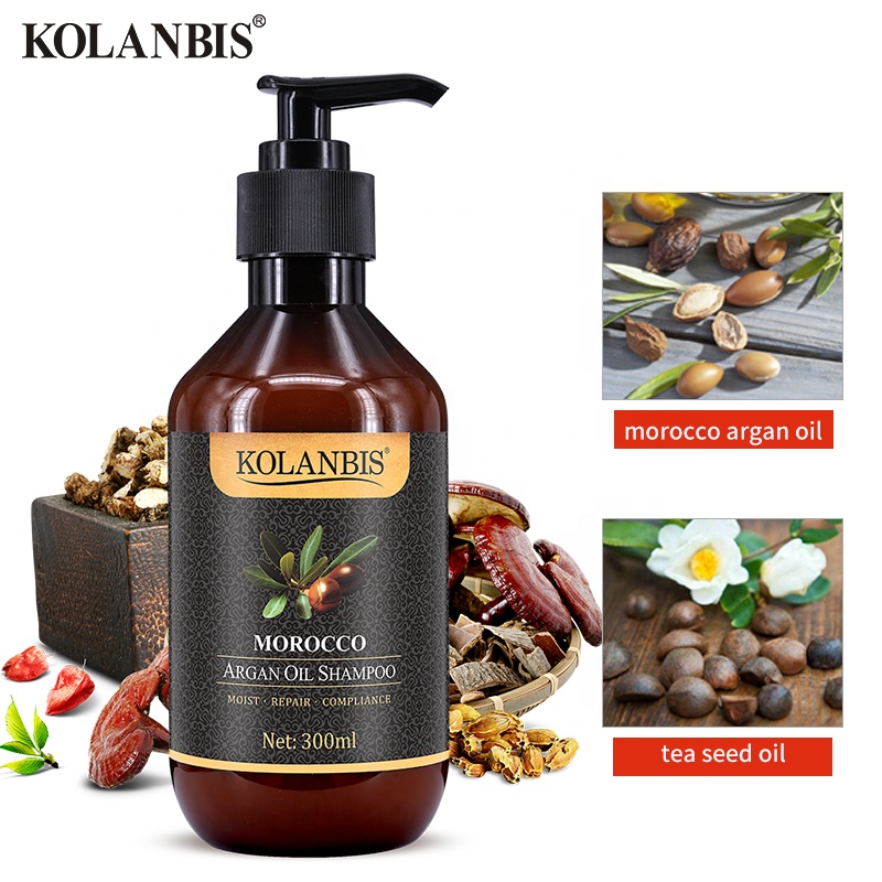 Argan Oil Shampoo Morocco Keratin Treatment For Damage Dry Hair Make Hair Strong From Root Smoothing Straightening