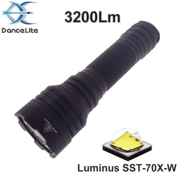 C8 Plus (C8+) 21700 Powerful LED Hunting Flashlight SST-70 3200Lumens Torch Linterna