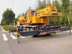 מכירה לוהטת בשימוש משאית רכוב מנוף Xcmg 50 טון QY50KA הידראולי הרמת משאית מנוף למכירה - Product Image 3