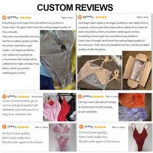 B224 <span class=keywords><strong>Bikini</strong></span> Micro Estremo con Stampa Labbra Rosse e Cristalli, Perizoma con Lacci, Abbigliamento Sexy da Ballo per Donne - Product Image 6